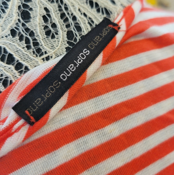 Vintage 90's Red & White Striped Tank Dress (Size S/M) - Picture 5 of 7